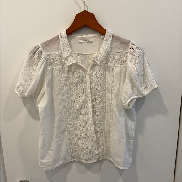 Doen heirloom blouse size S small - Picture 1 of 11